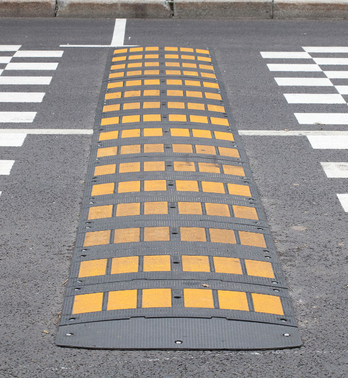 The image of a speed bump